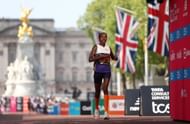 Sifan Hassan at the 2025 TCS London Marathon - (Source: Getty)